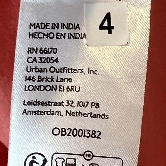 Anthropologie Puff Sleeve Wrap Blouse Pink Size XS NWT New - Picture 11 of 12